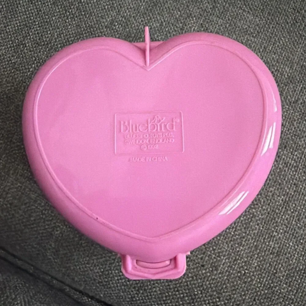 Bluebird Pin Polly Pocket Starlight Castle Heart Compact Only 1992 Vintage